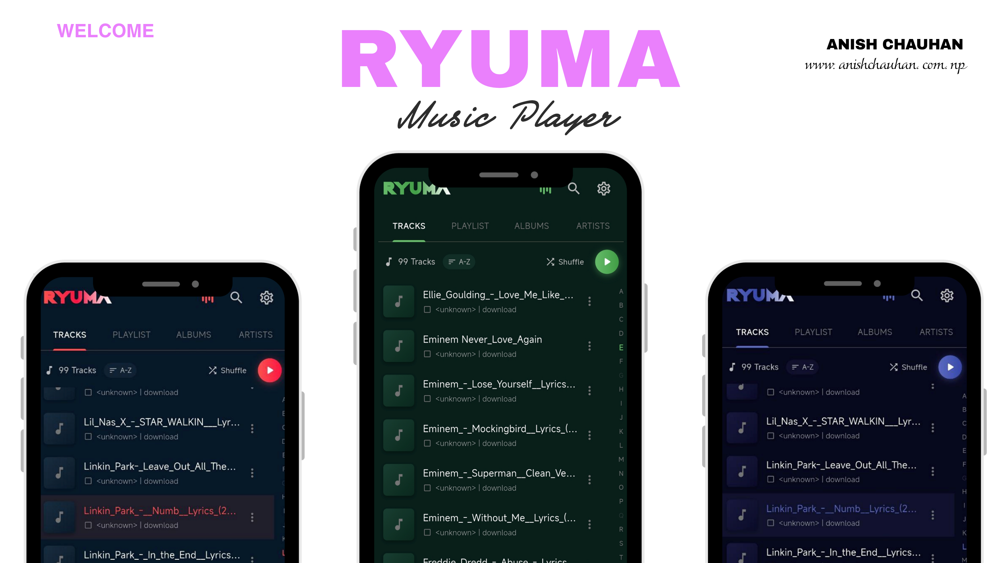 RYUMA Music App