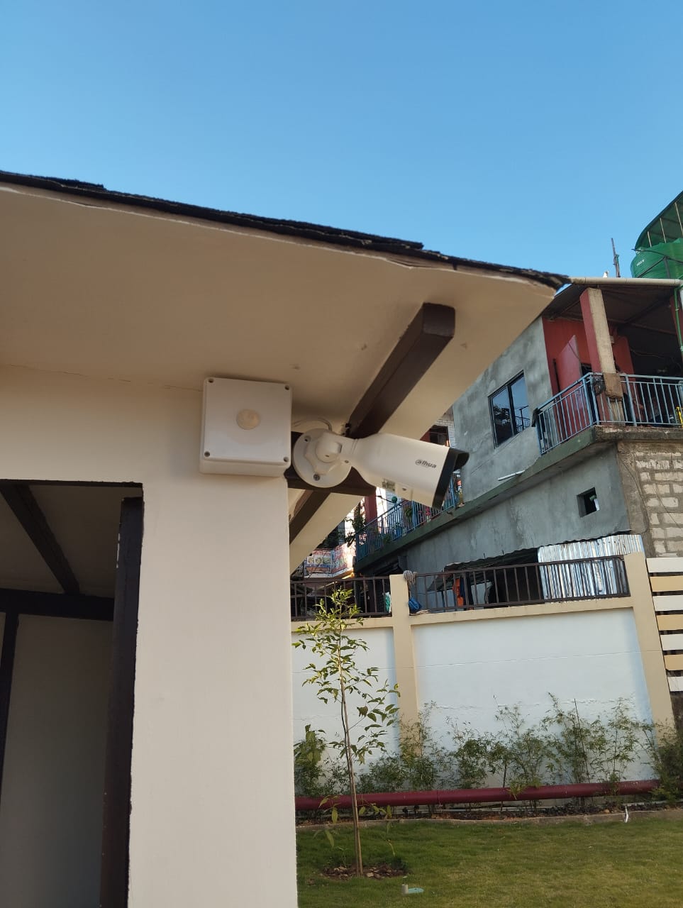 40-camera CCTV installation at a commercial office complex in Kathmandu